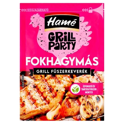 Hamé Grill Party fokhagymás fűszerkeverék 25g