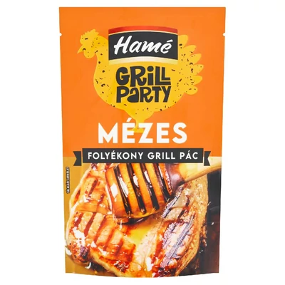 Hamé Grill Party mézes folyékony grillpác 80g