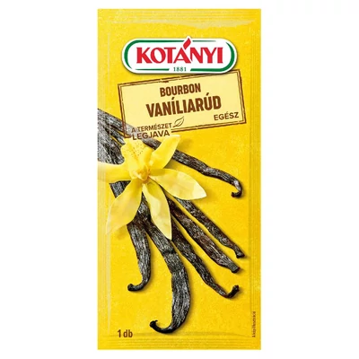 Kotányi vaniliarúd bourbon 1,5 g