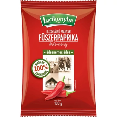 Lacikonyha fűszerpaprika II. osztályú édes import  1 kg