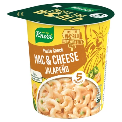 Knorr snackpot mac&cheese jalapeno 62.gr