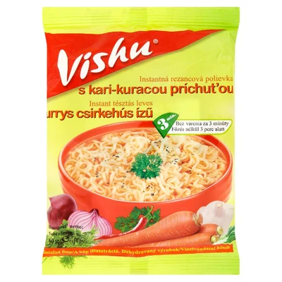 VISHU INSTANT TESZTAS LEVES 60.GR CURRYS