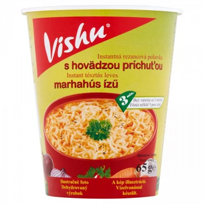 VISHU POHARAS INSTANT TESZTAS LEVES 65.GR MARHA