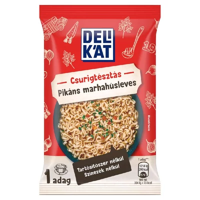 DELIKAT CSURIGTESZTAS LEVES 60.GR PIKANS MARHAHUSLEVES