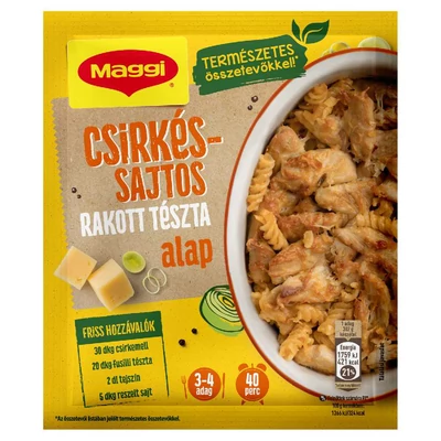 MAGGI ALAP 39.GR CSIRKES-SAJTOS RAKOTT TESZTA