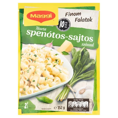 MAGGI FINOM FALATOK 152.GR TESZTA SPENOTOS-SAJTOS SZOSSZAL