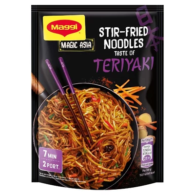 MAGGI FINOM FALATOK 130.GR ASIA PIRITOTT TESZTA TERIYAKI