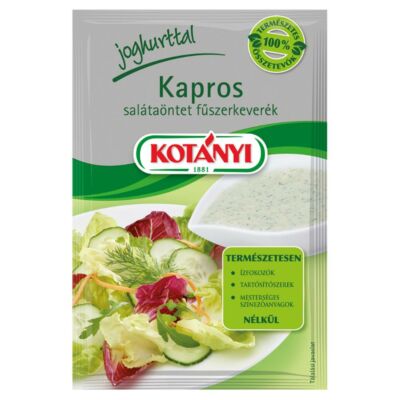 Kotányi kapros joghurtos salátaöntet fűszerkeverék 13 g 