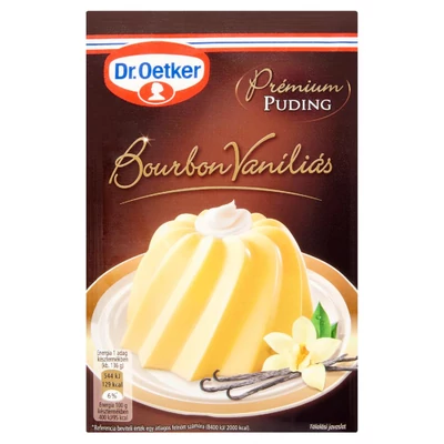 Dr Oetker prémium puding bourbon vaniliás 36g