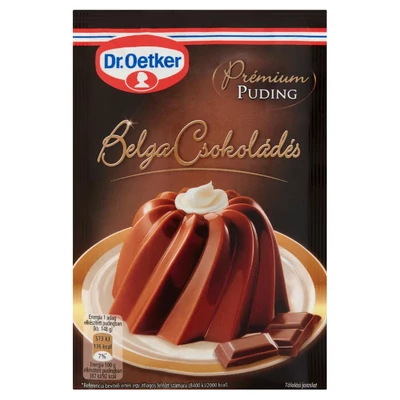 Dr. Oetker prémium puding belga csokoládés 54g