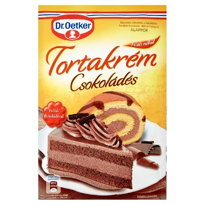 Dr. Oetker Csokoládés Tortakrém alappor 145 g