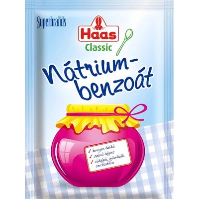 Haas natrium-benzoát 15 g