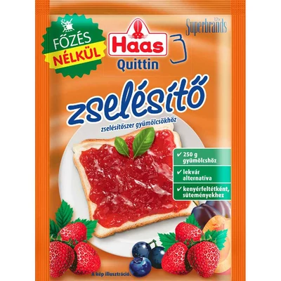 Haas Quittin főzés nélküli zselésítőszer 20 g