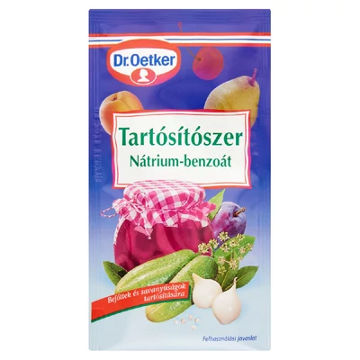 Dr. Oetker Tartósítószer Nátrium-benzoát 15 g