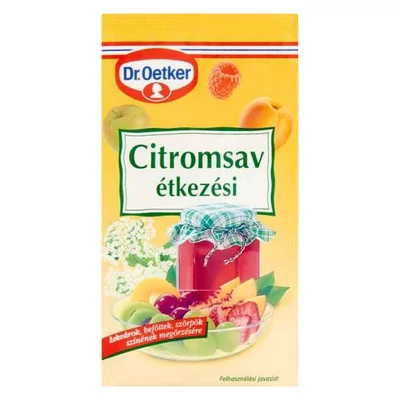 Dr. Oetker étkezési citromsav 30 g