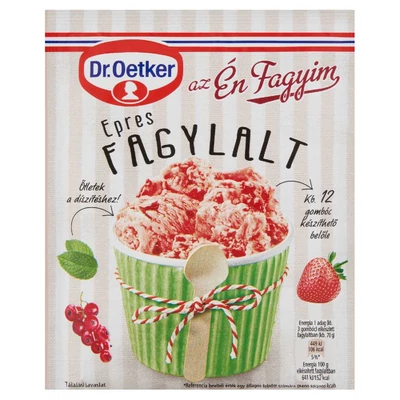 Dr Oetker fagylaltpor epres 78g
