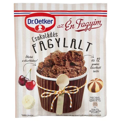 Dr. Oetker fagylaltpor csokoládés 96g