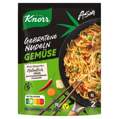 Knorr ázsiai pirított tészta pikáns zöldség ízesítéssel 125 g