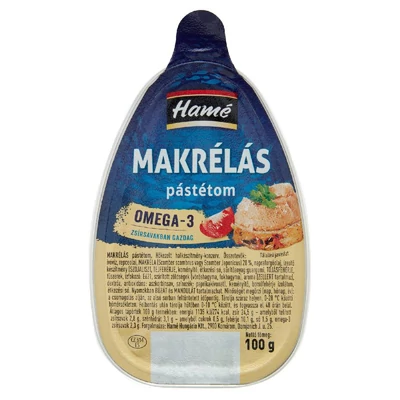 Hamé makrélás pástétom 100 g