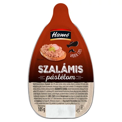 Hame szalámis pástétom 105 g