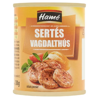 Hamé sertés vagdalt 130 g