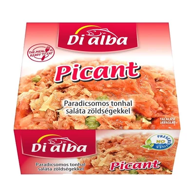 Di Alba tonhalsaláta paradicsomos zöldségekkel 170 g