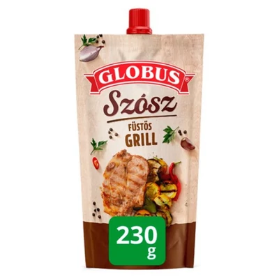 Globus füstös grill szósz 230 g