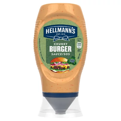 Hellmann s Chunky burger szósz 258g