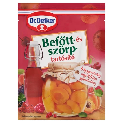 Dr. Oetker befőtt- és szörptartósító 20gr