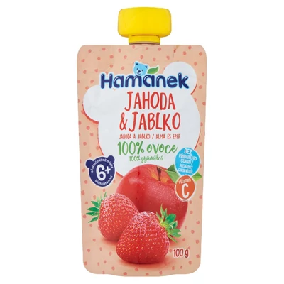 Hamanek desszert eper tasakos 100 g
