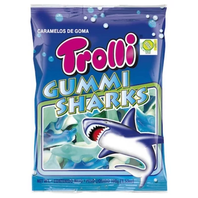 Trolli Cápa gluténmentes habgumicukor 100 g
