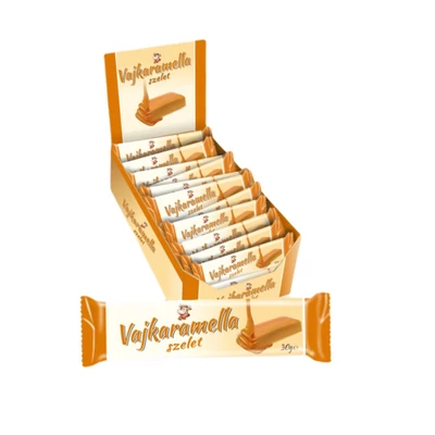 Vajkaramella szelet 30 g