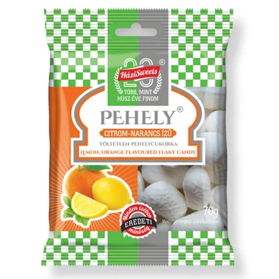 Pehelycukorka citrom 70 g