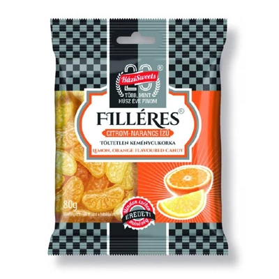 Filléres keménycukor citrom-narancs 80 g