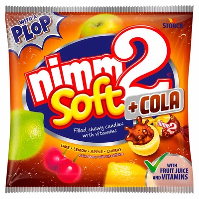 NIMM 2 SOFT PUHACUKORKA 90.GR COLA OLVADOS