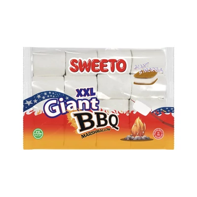 SWEETO GIANT BBQ 360.GR MARSHMALLOW