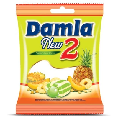 Damla puhakaramell dinnye ananász 90 g