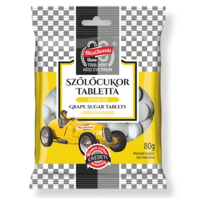 SZOLOCUKOR HAZISWEET 80.GR CITROM
