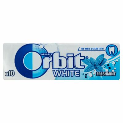 Orbit drazsé white freshmint 14 g