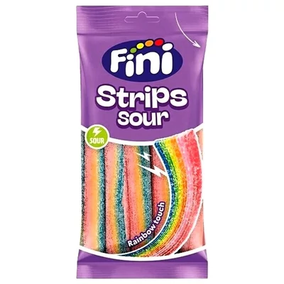 GUMICUKOR FINI STRIPS 80.GR SZIVARVANY