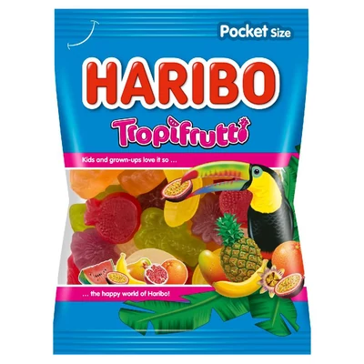 Haribo gumicukor tropifrutti 100 g