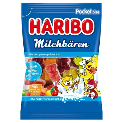 Haribo gumicukor milchbaren 85 g