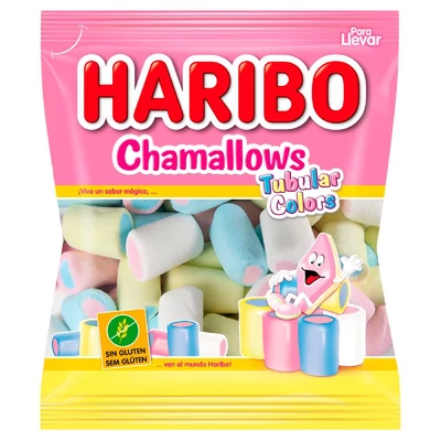 HARIBO HABCUKORKA 90.GR CHAMALLOWS TUBULAR 30x90.GR