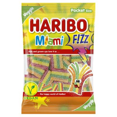 Haribo Miamai Fizz savanyú gumicukor 85 g