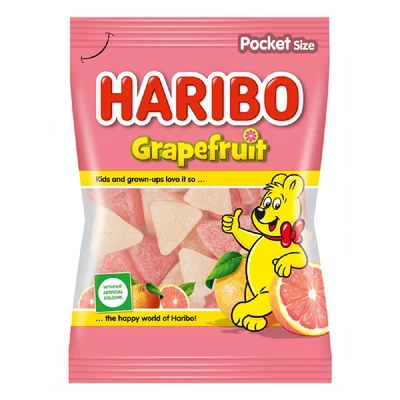 Haribo grapefruit gumicukor 80 g