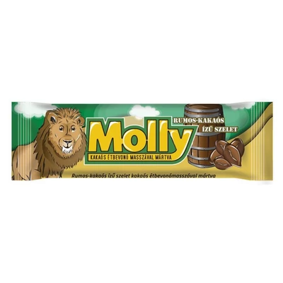 MOLLY SZELET 25.G RUM-KAKO