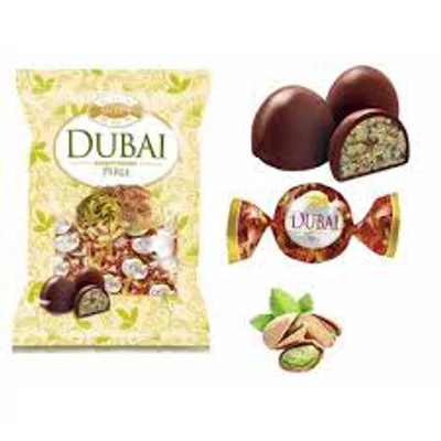 DUBAI CSOKOLADE PERLE 125.GR PISZTACIA