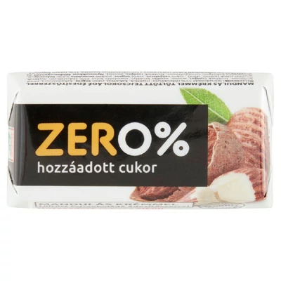 SZERENCSI ZERO TEJCSOKOLADE 21.GR MANDULA