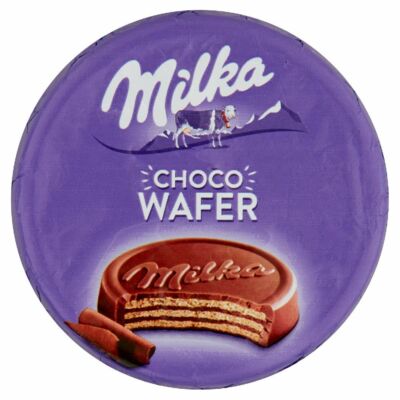 Milka Choco Wafer kakaós töltelékkel töltött, alpesi tejcsokoládéval bevont ostya 30 g