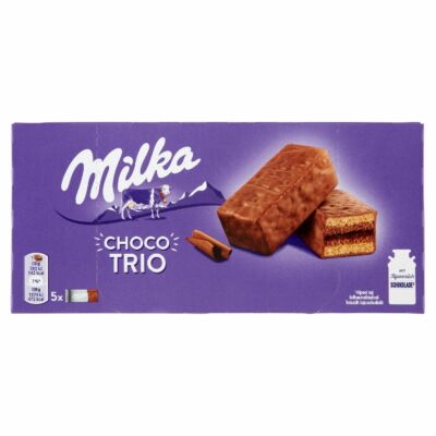 Milka Choco Trio kakaós krémmel töltött piskóta 150 g